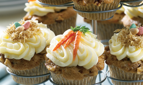 Carrot-Walnut-Cupcakes