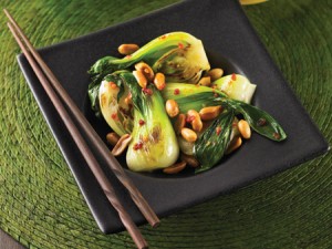 Bok-Choy-with-Peanuts