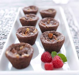 Brownies sans gluten riz brun et espresso